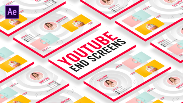 YouTube End Screens - VideoHive 25418754