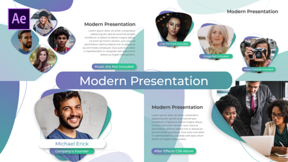 Clean Modern Presentation - VideoHive 24393889