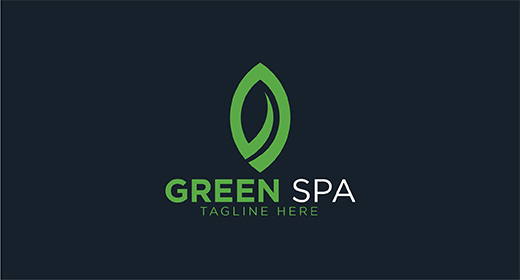 Green Spa Logo Design