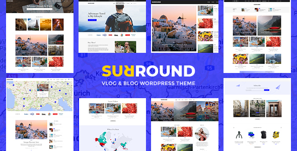 Surround – Vlog & Blog WordPress Theme