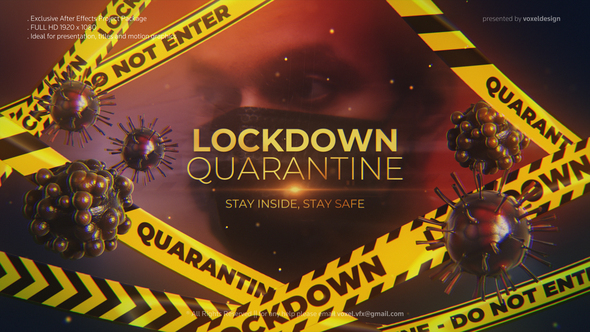 Lockdown Quarantine Cinematic - VideoHive 26391496
