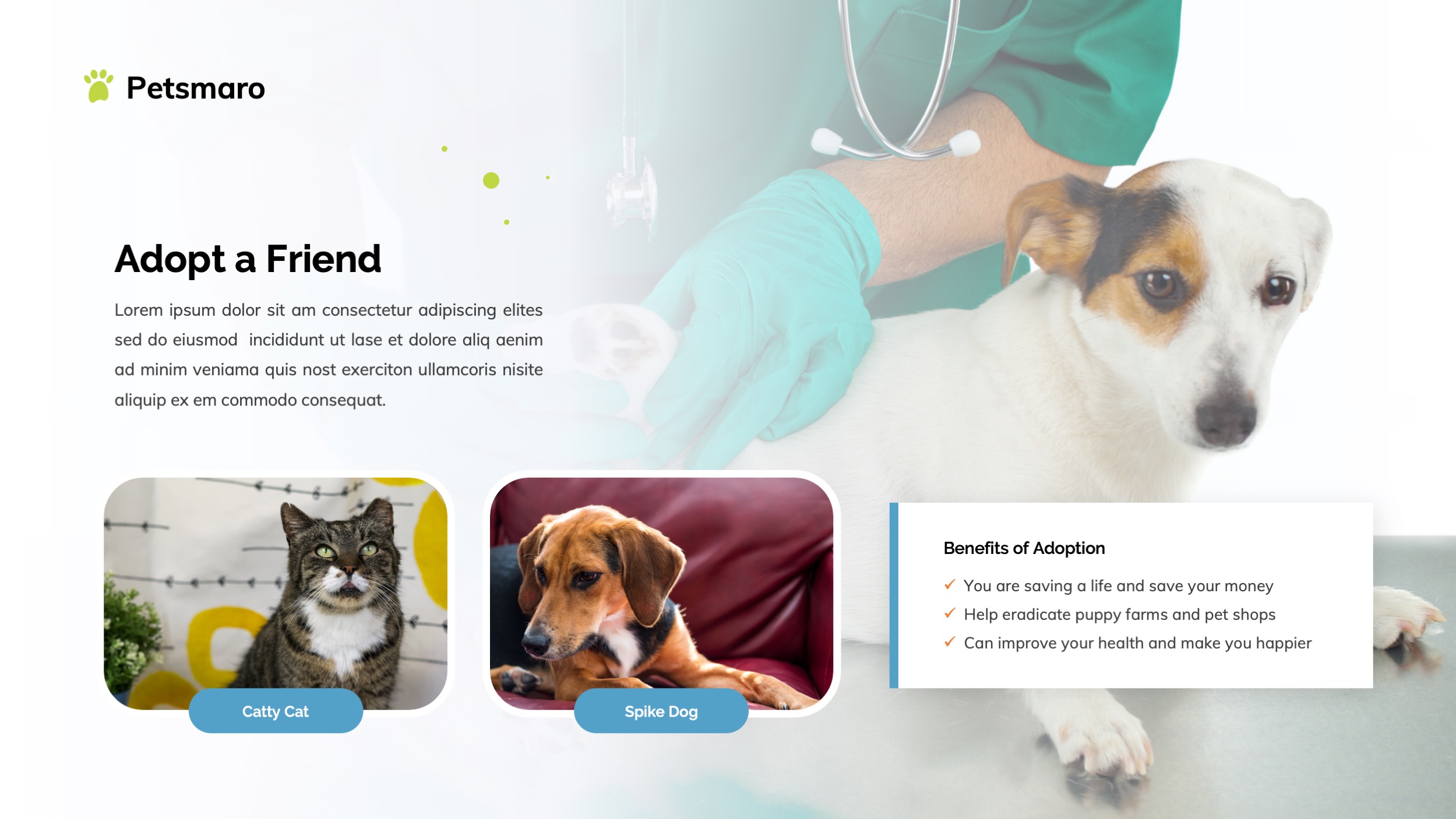 Pet Care & Veterinary PowerPoint Template, Presentation Templates ...