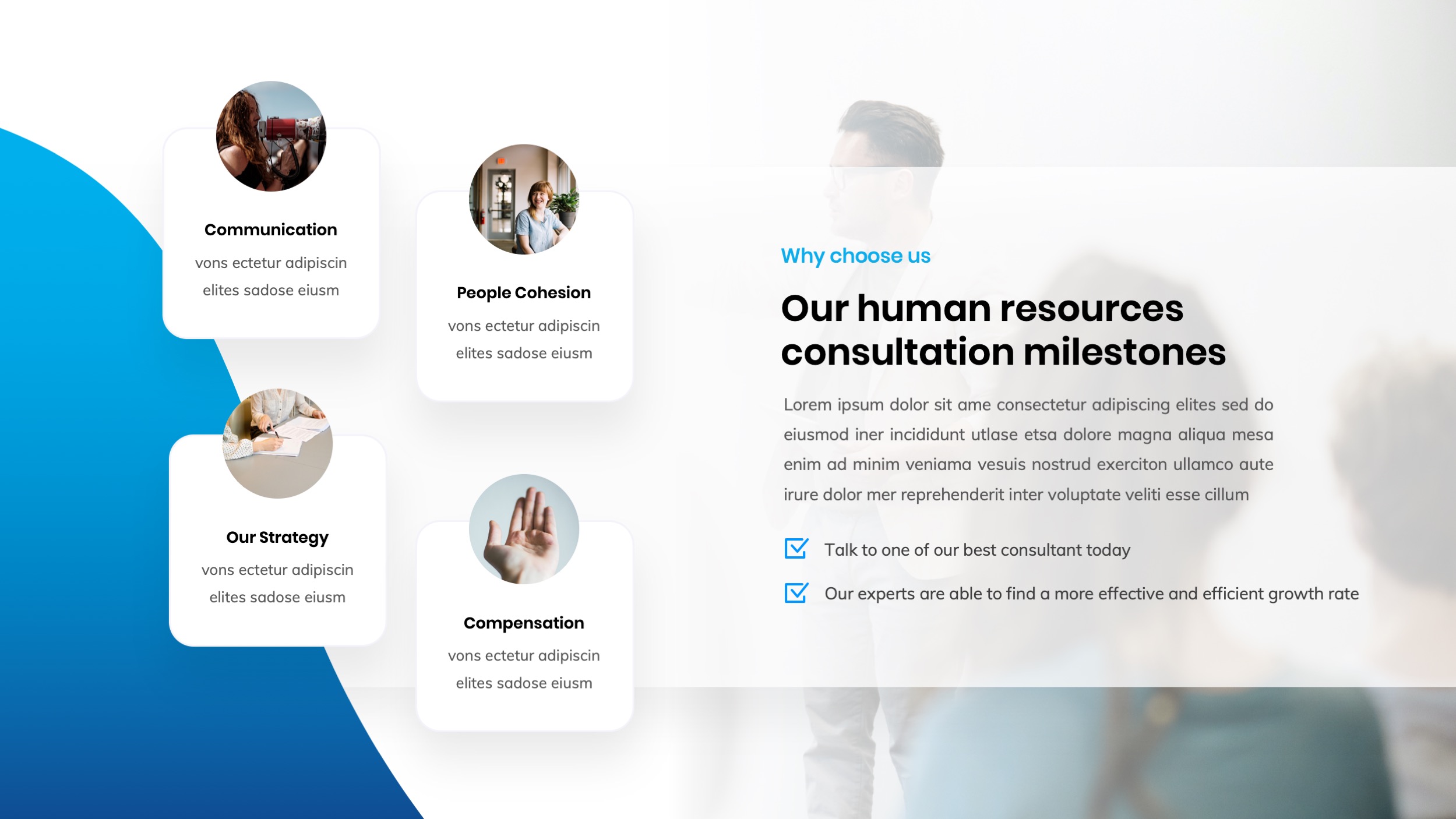 Human Resources & Recruiting Google Slides Template, Presentation Templates