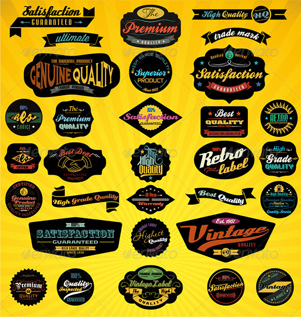 Black Labels Collection - Retro Technology