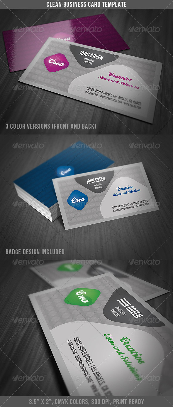 Creative Business Card Template - Creative Business Cards