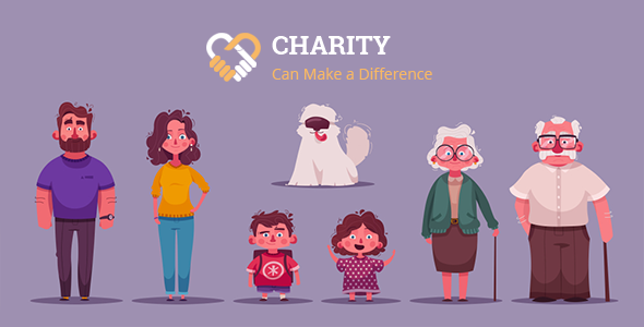 Charity – Nonprofit Charity System with Website