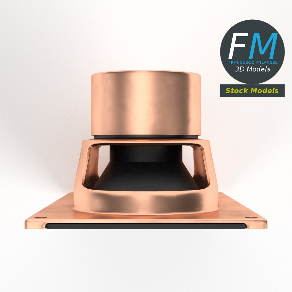 Rectangular speaker by 3DOcean