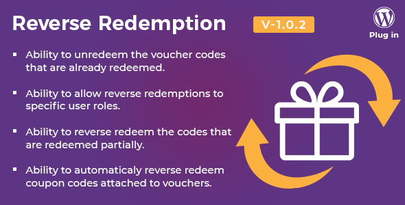 WooCommerce PDF Vouchers – Reverse Redemption add-on