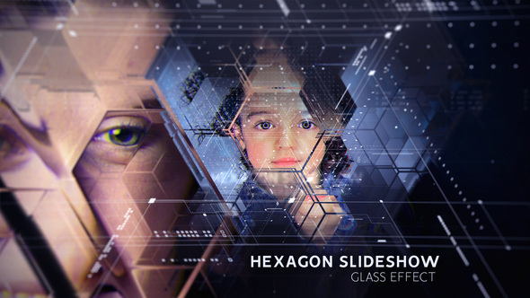 Hexagon Slideshow - VideoHive 23377691