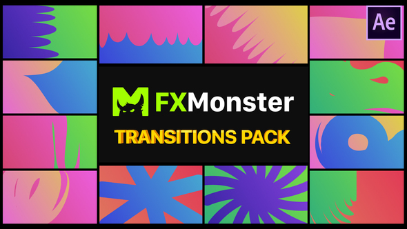 Colorful Transitions | After Effects