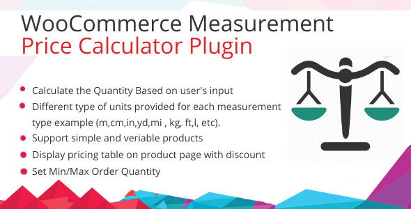 WooCommerce Measurement Price Calculator Plugin