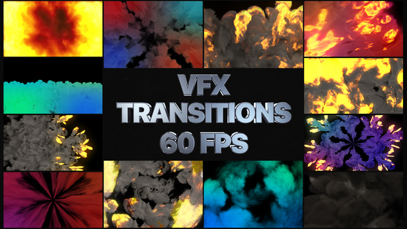 VFX Transitions | Premiere Pro MOGRT