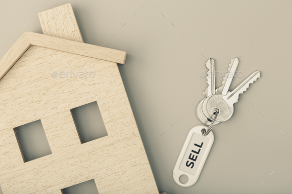 Selling a house concept - Stock Photo - Images