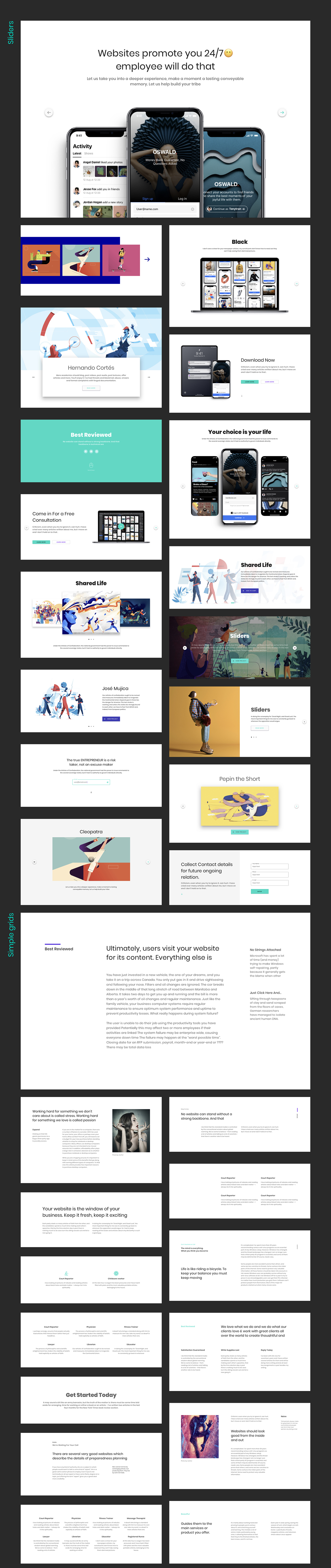 Ataman UI Kit - Templates For Website [Figma] - 3