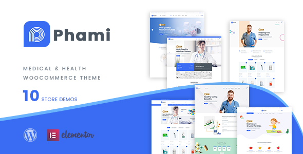 Phami – Medical & Health WooCommerce Theme