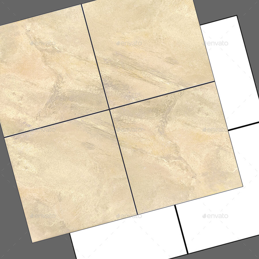 Mojave Beige Floor Tiles By Perfenly 3docean