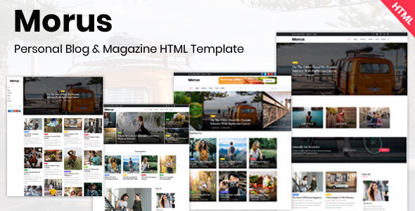 Morus - Personal - ThemeForest 26371328