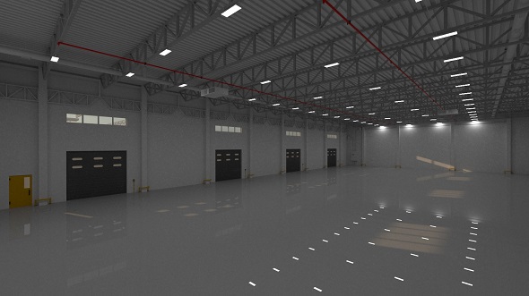 warehouse interior 1 - 3Docean 26414527