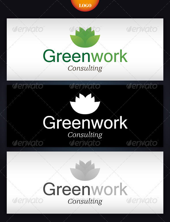 Greenwork Logo - Nature Logo Templates