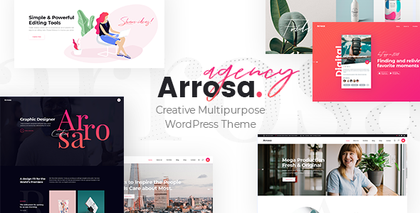 Arrosa – Startup Business Theme