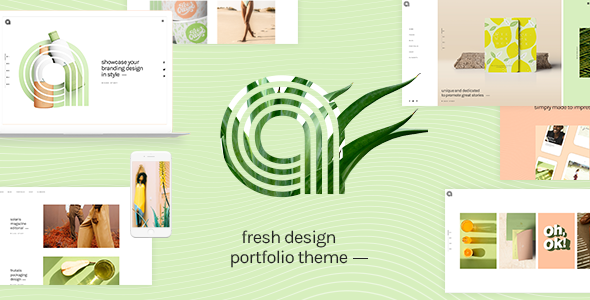 Agava - Design Portfolio Theme