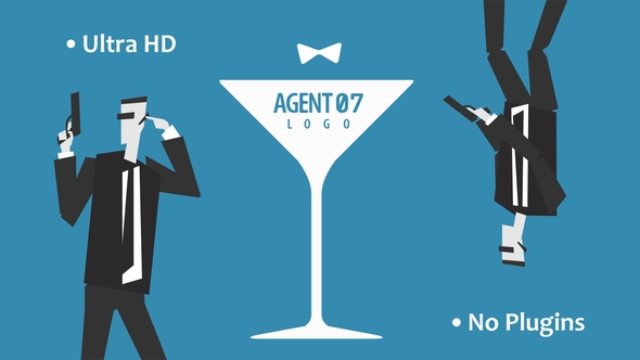 Agent 07 Logo - VideoHive 26416057