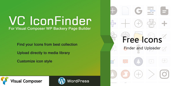 VC Icon Finder – WPBackery Page Builder Icon finder