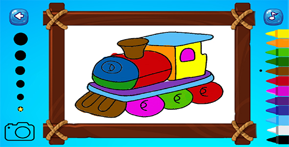 Coloring Book - Game HTML5
