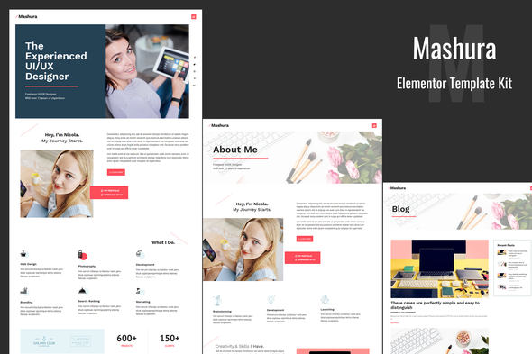 Mashura - Portfolio - ThemeForest 26417220