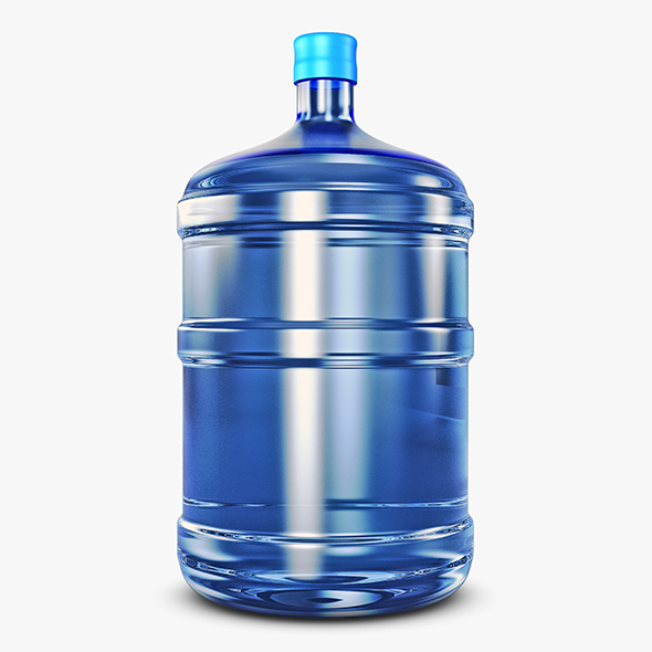 Water Bottle Container - 3Docean 26418158