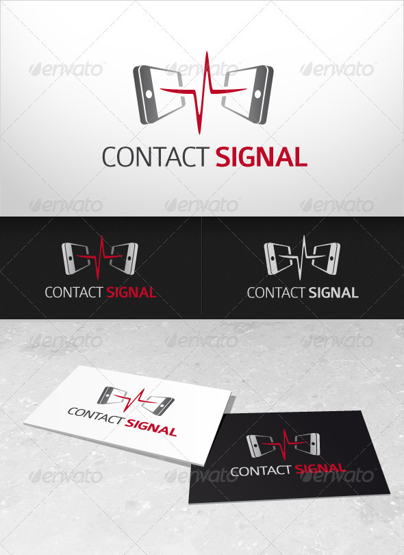 Contact Signal - Objects Logo Templates