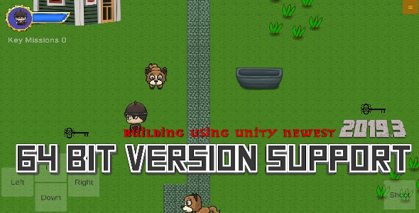 RPG 2D UNITY 2019 Support 64 BIT