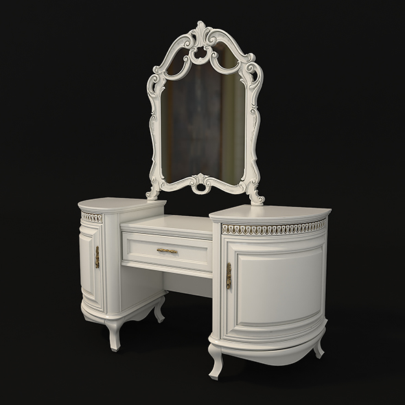 Classic Dressing Table - 3Docean 26421004