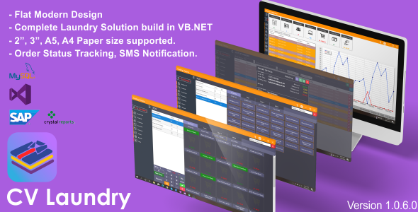 CV Laundry Source Code | Complete Dry Cleaning Solution
