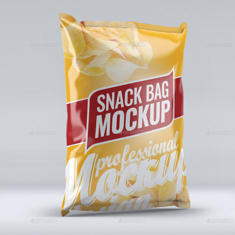 Snack Bag Mock-Up by L5Design | GraphicRiver