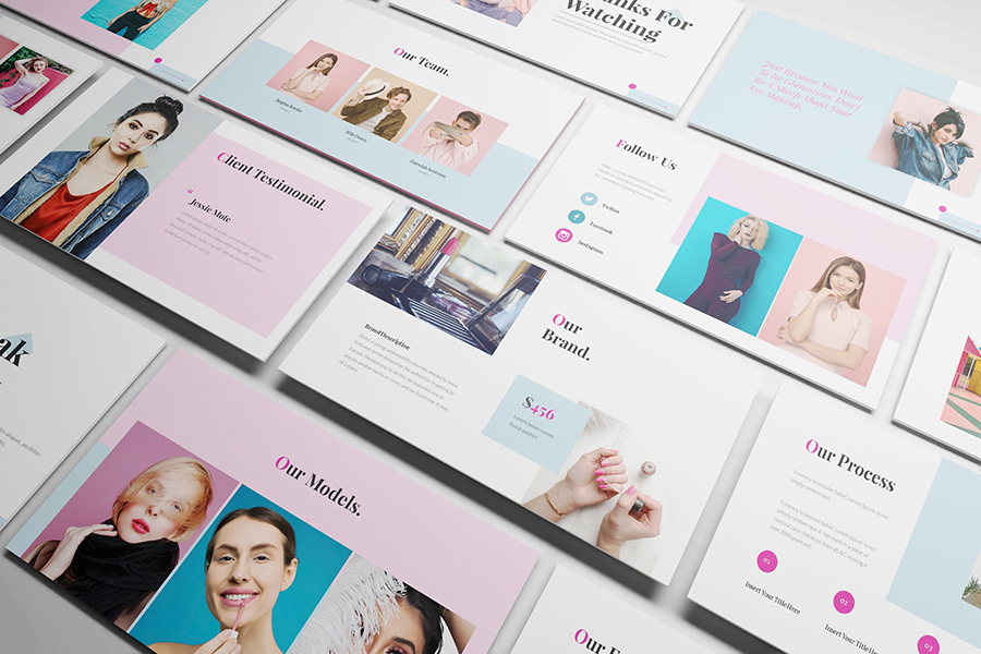 Cosmetic Powerpoint Template, Presentation Templates | GraphicRiver