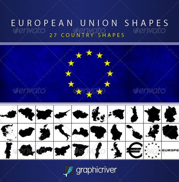 European Union Shapes - Symbols Shapes