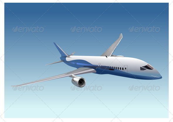 Boeing 787 Dreamliner - Man-made Objects Objects