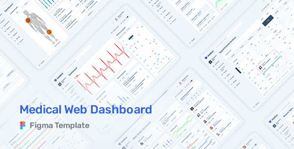 Medux – Web Dashboard UI Kit for Figma