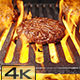 Grilled Barbecue Burgers - VideoHive Item for Sale