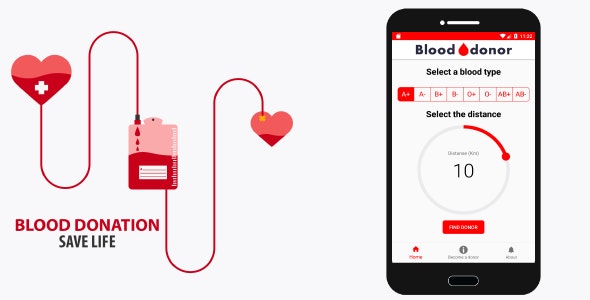 Blood Donation Android By Qodo Codecanyon