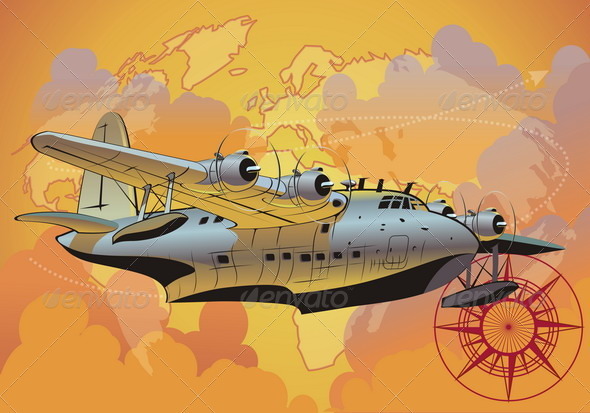 Retro Seaplane - Retro Technology