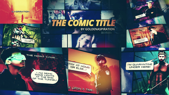 Fast Comic Opener - VideoHive 26428538