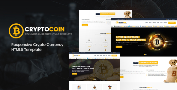 CryptoCoin Bitcoin - ThemeForest 21455466