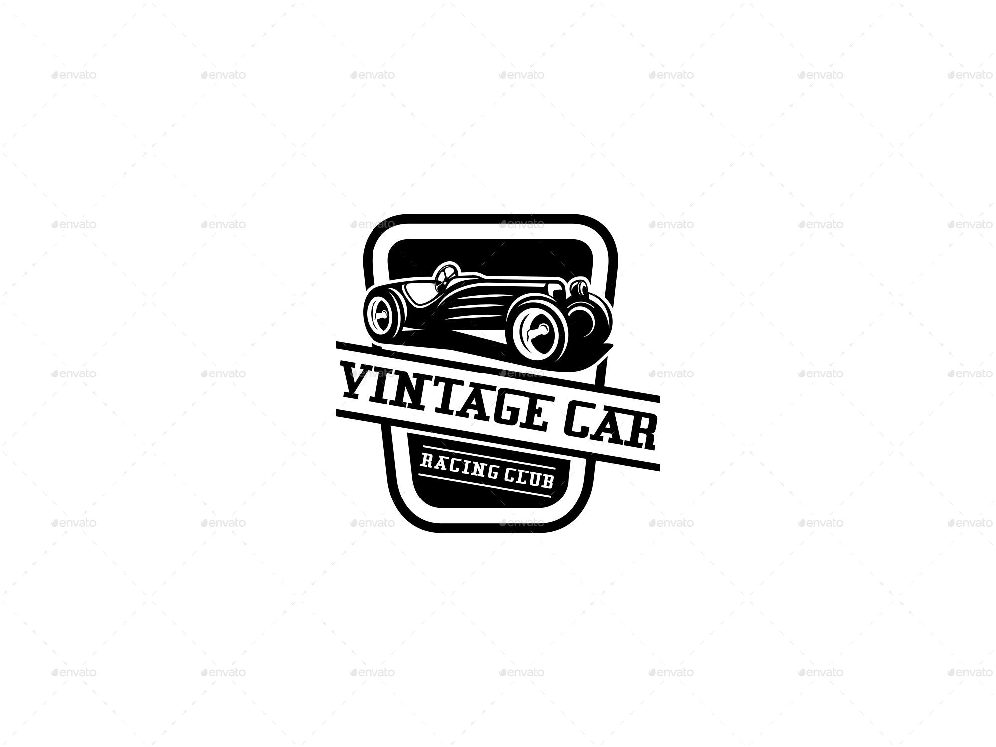 Vintage Car Logo by anto_82 | GraphicRiver