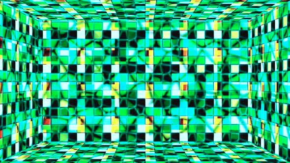 Broadcast Hi-Tech Glittering Abstract Patterns Wall Room 073