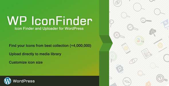 WP IconFinder – Find free icons for WordPress