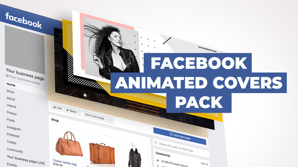 Facebook Animated Covers - VideoHive 26444127