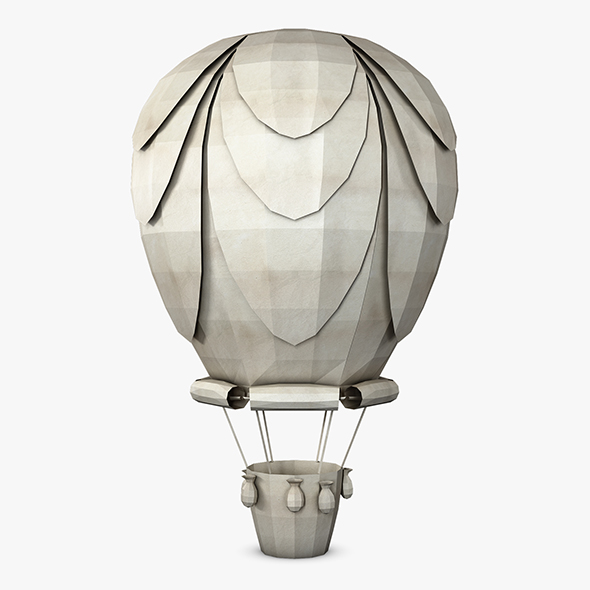 Hot Air Balloon - 3Docean 26444502