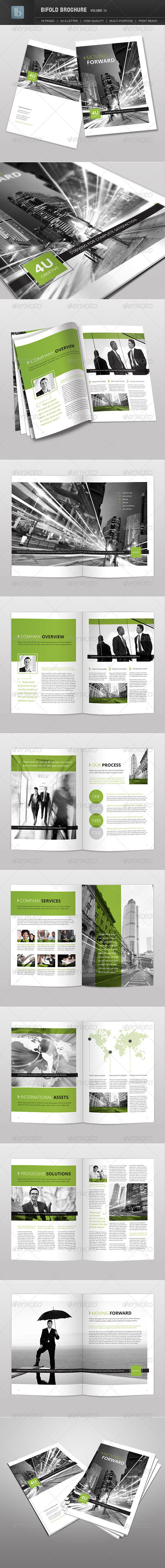 Bifold Brochure | Volume 13 - Brochures Print Templates